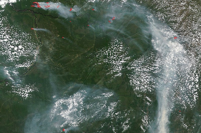NASA Resource used for finding new fires. https://firms.modaps.eosdis.nasa.gov/active_fire/#firms-txt