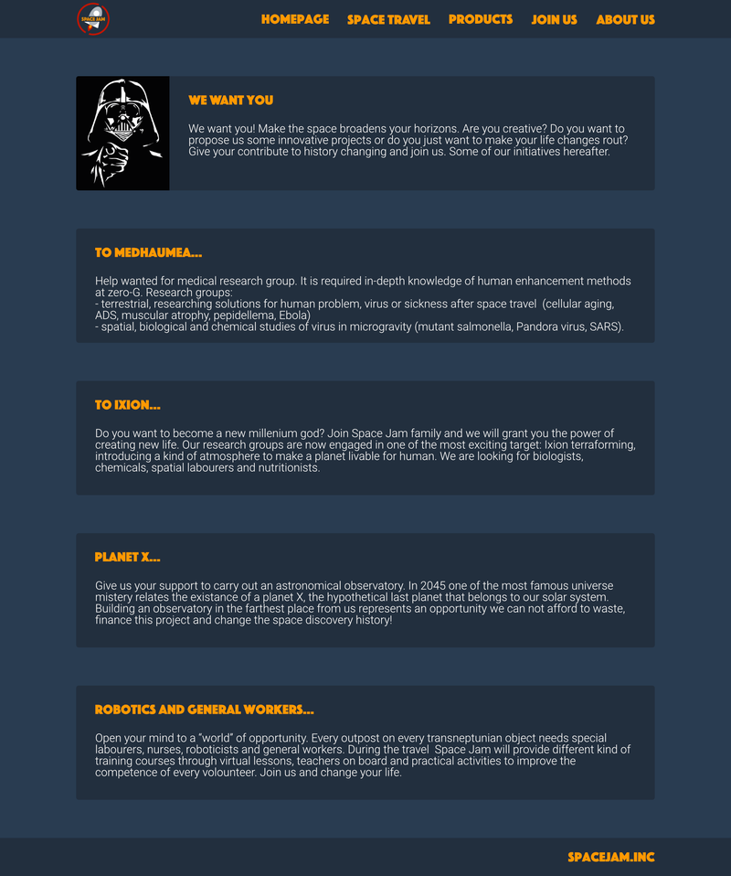 Tired of your job? Join us!